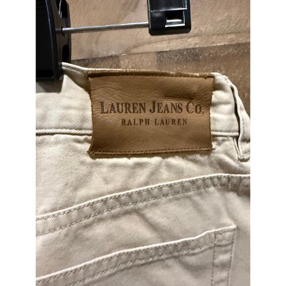 Ralph Lauren Jeans Company Women’s Cropped Jeans – Beige – Size 12 - Picture 7 of 9